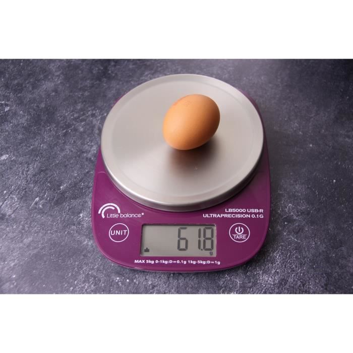 LB 5000 PRO INOX 5.1 – Ultraprecieze culinaire weegschaal met professionele afwerking
