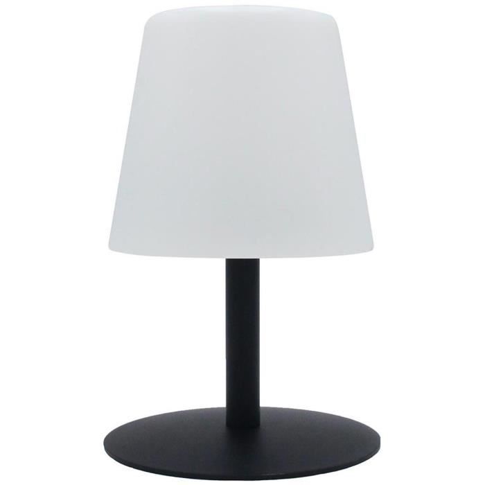 LUMISKY STANDY MINI Snoerloze Tafellamp – Compacte LED-verlichting met Industriële Look (25 cm)
