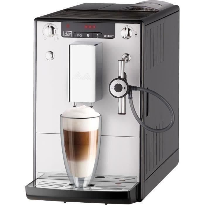 MELITTA Solo & Perfect Milk E957-203 – Compacte Koffiebeleving met Melkspecialiteiten