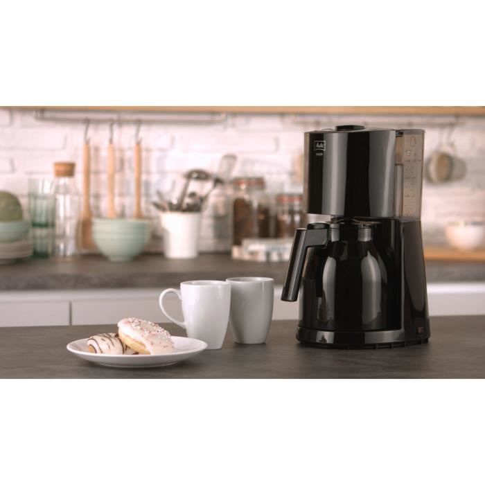 MELITTA Enjoy II Therm 1017-06 – Filterkoffiezetapparaat met thermoskan voor langdurig warme koffie