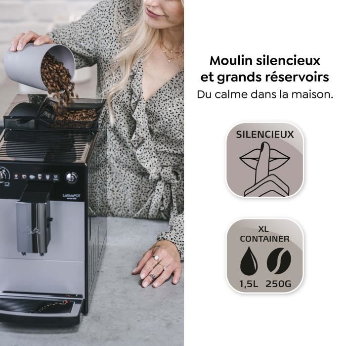MELITTA Latticia OT F300-101 Koffiemachine – Volautomatisch Genieten met Melkspecialiteiten