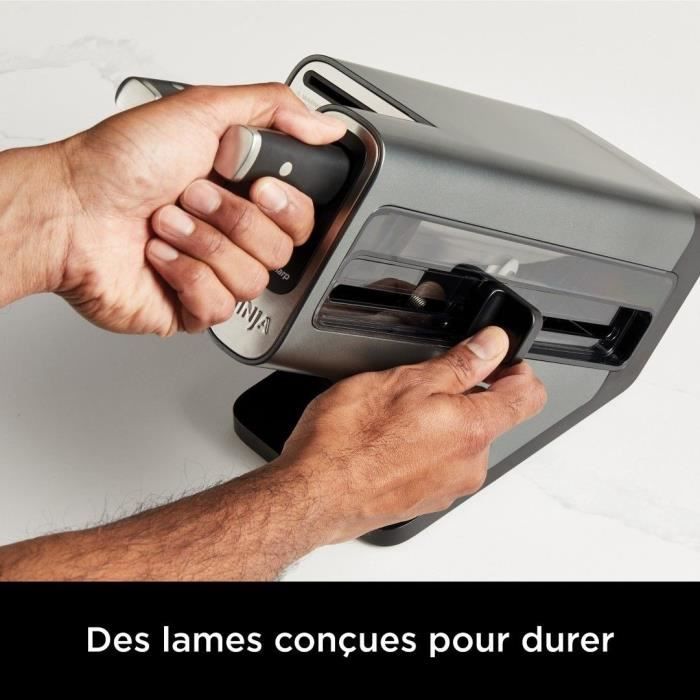 NINJA Foodi StaySharp K32006EU – 6-Delige Messenset met Geïntegreerde Slijper