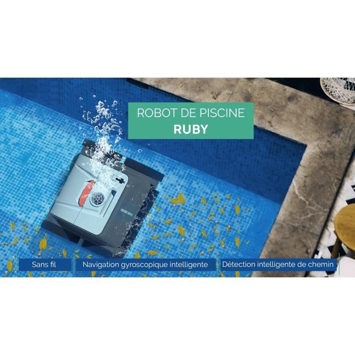 BESTWAY Aquaglide Zwembadrobotstofzuiger – Autonoom & Draadloos voor Vlakke Bodems