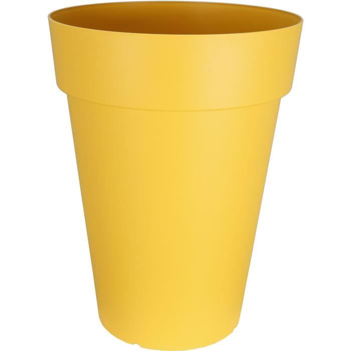 RIVIERA SOLEILLA bloembak – Stralend geel design met een hoogte van 53 cm