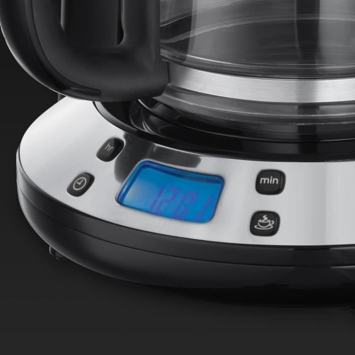 RUSSELL HOBBS 24030-56 Victory Koffiezetapparaat – Programmeerbare Precisie in Roestvrij Staal