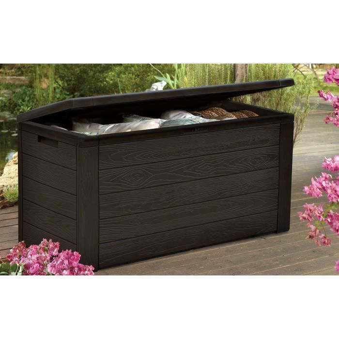 TOOD Opbergkist – 300 L Opslagruimte met Warme Houtlook