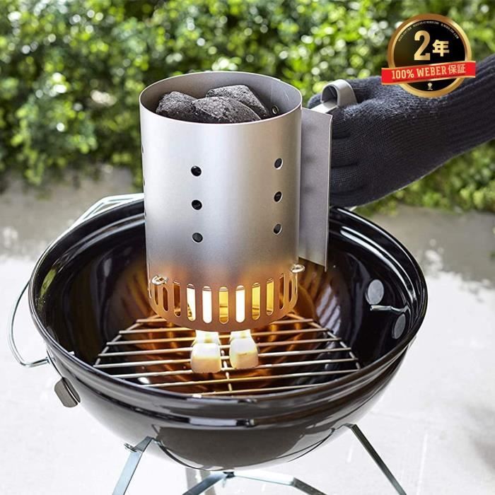 WEBER Rapidfire Ignition Fireplace – Snel en Veilig Aanmaken voor Smokey Joe & Go-Anywhere