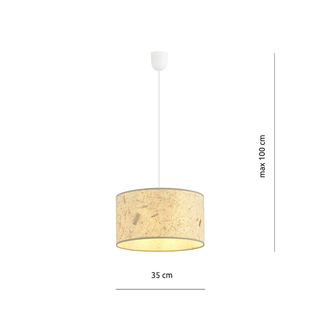 ASTON Hanglamp – Warme Sfeermaker met Kurken Accenten
