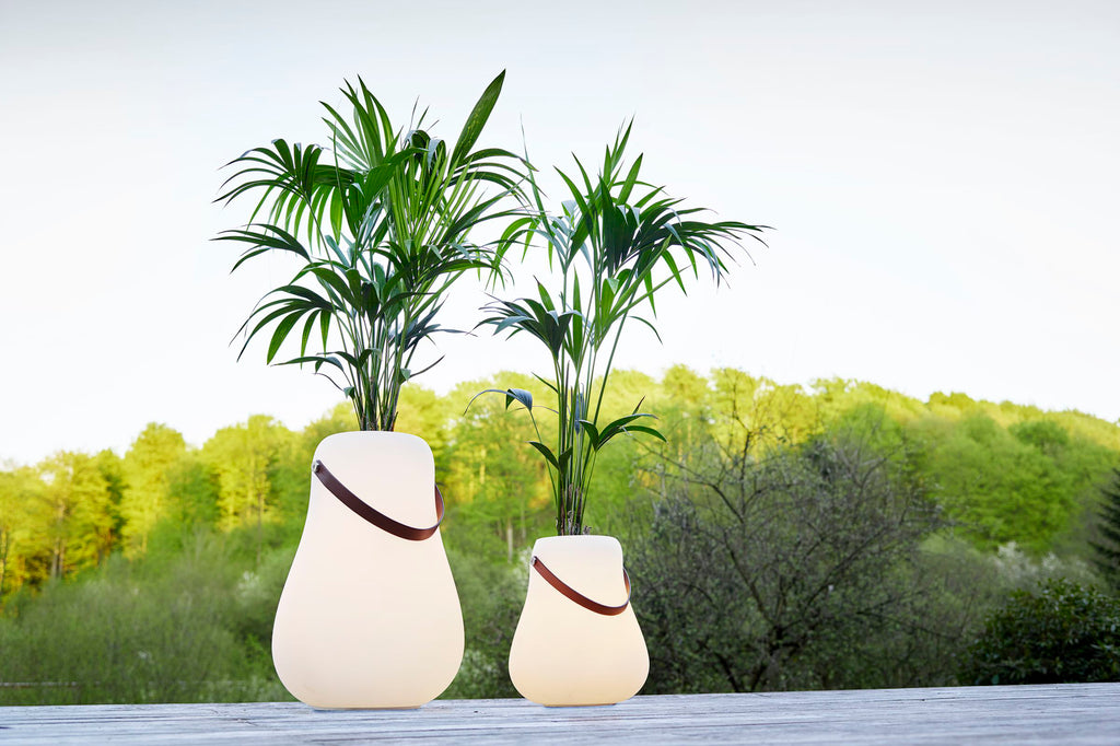 Nordic D’luxx Bloempot – Slimme Sfeerbrenger met Licht & Geluid