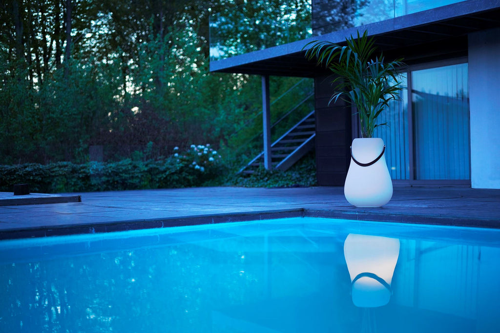 Nordic D’luxx Bloempot – Slimme Sfeerbrenger met Licht & Geluid