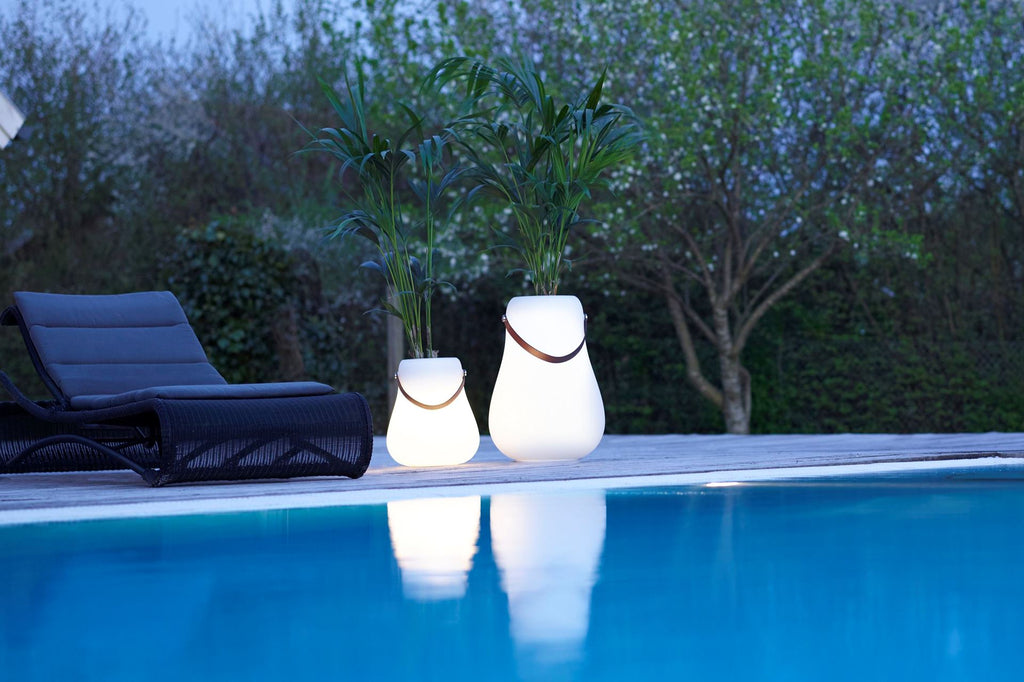 Nordic D’luxx Bloempot – Slimme Sfeerbrenger met Licht & Geluid