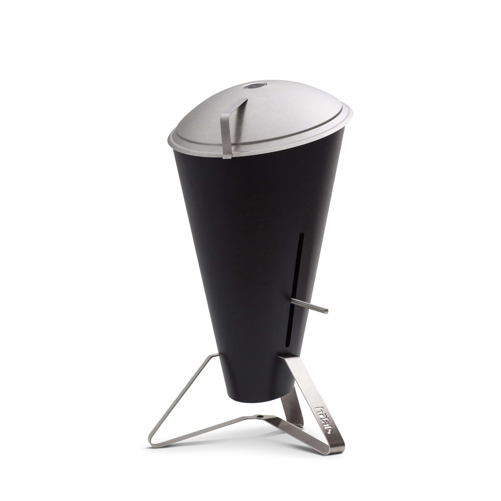 Höfats Cone Houtskool Barbecue – Innovatieve Warmteregeling & Strak Design