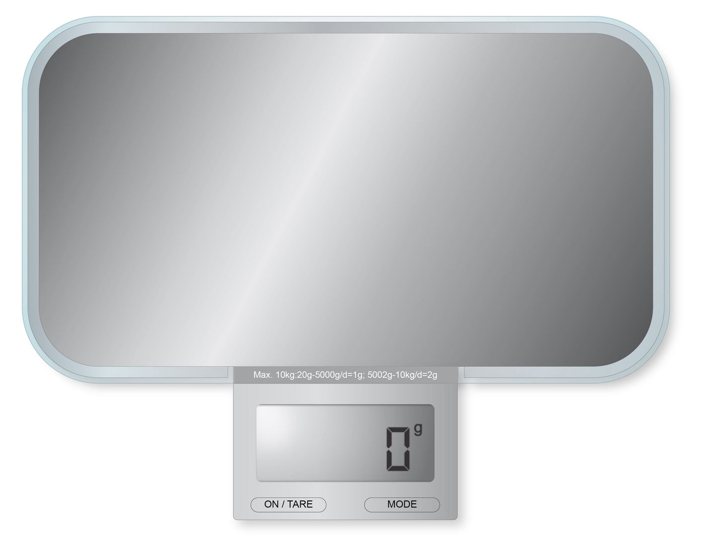 Pebbly Slimme Keukenweegschaal – Compact Design met Uitschuifbaar Display