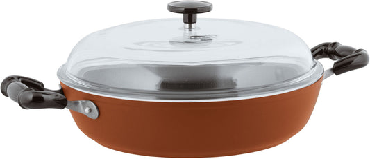 SAMBONET Vintage Sauteerpan 28 cm – Rood icoon van Italiaans design en moderne kooktechnologie