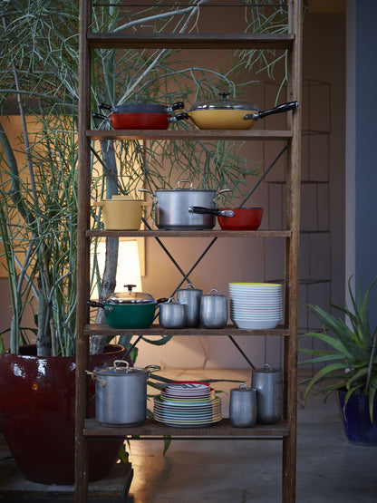 SAMBONET Vintage Sauteerpan 24 cm – Italiaans vakmanschap in stijlvol rood met moderne technologie
