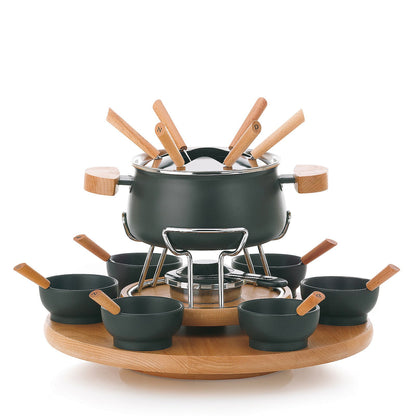 NATURA Fonduecarrousel – Sfeervol Genieten met 23-delige Set
