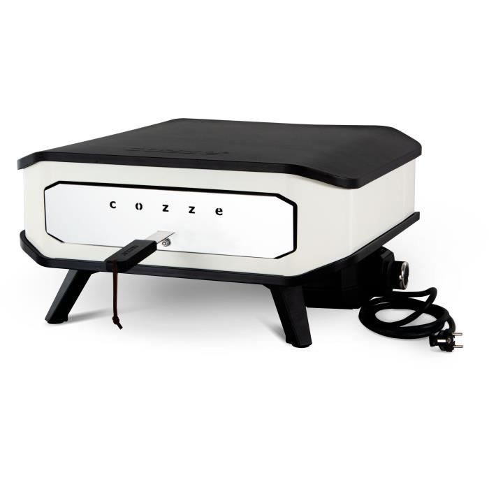 COZZE 90356 Elektrische Pizzaoven 17” – Krachtige Oven met Deur voor Grote Pizza’s