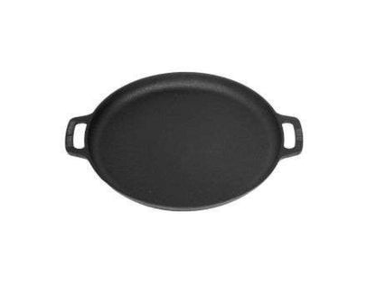 Valhal Outdoor Platte Skillet – Gietijzeren Plancha voor Binnen & Buiten