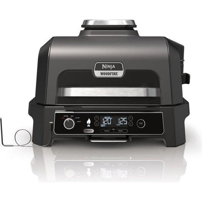 NINJA Woodfire Pro XL OG850EU – 3-in-1 Buitenbarbecue, Rookoven & Airfryer in Eén