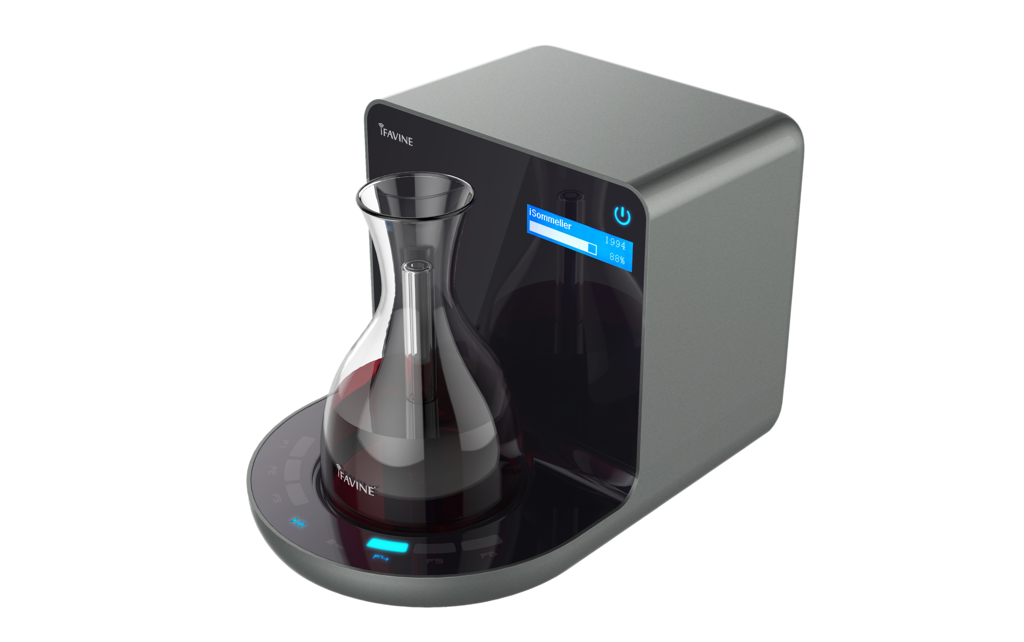 iSommelier Pro Smart Decanter – Geavanceerd Wijn Decanteren met Precisie en Stijl