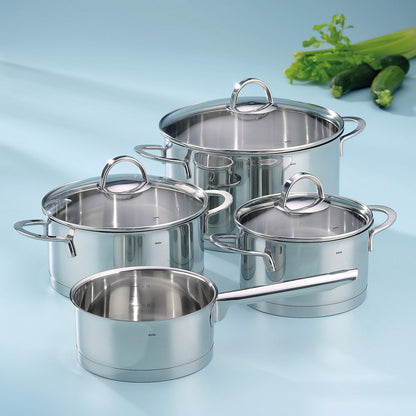 Cailin Pannenset Ø 16, 20 en 24 cm Kookpan en Ø 20 cm Steelpan