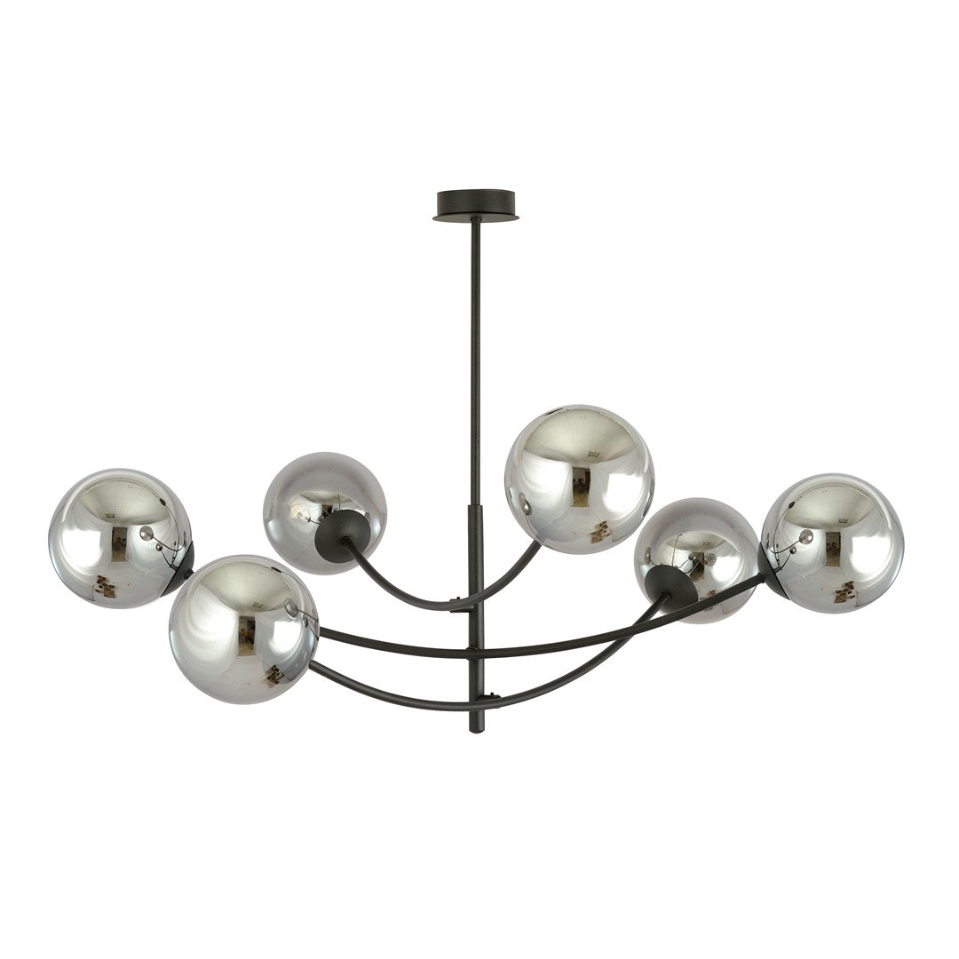 HUNTER 6 BLACK GRAFIT – Verlicht groots met moderne elegantie en karakter