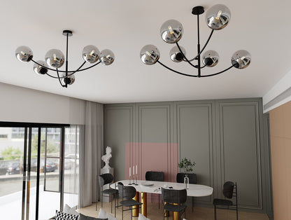 HUNTER 6 BLACK GRAFIT – Verlicht groots met moderne elegantie en karakter