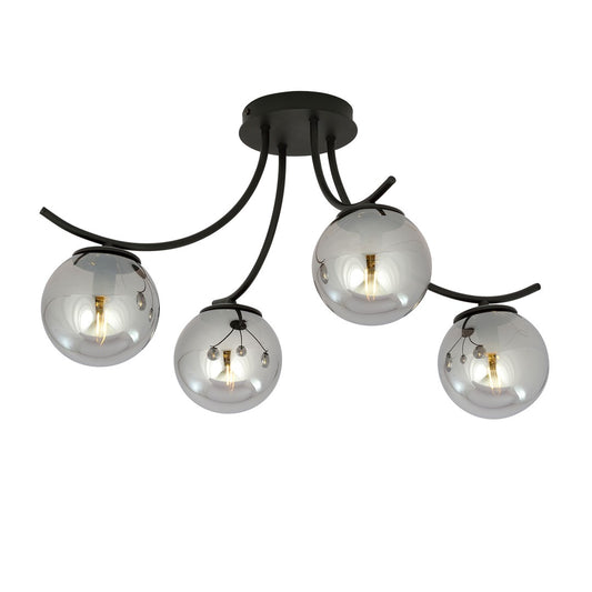 BOSTON 4 BLACK GRAFIT – Elegantie en krachtig design voor elke ruimte