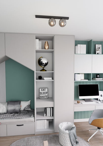 FIT 2 BLACK GRAFIT – Minimalistische plafondlamp met industriële flair
