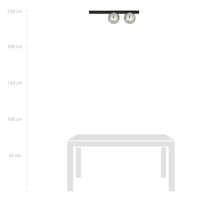FIT 2 BLACK GRAFIT – Minimalistische plafondlamp met industriële flair