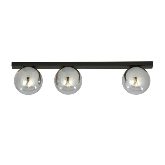 FIT 3 BLACK GRAFIT – Minimalistische plafondlamp met industriële flair