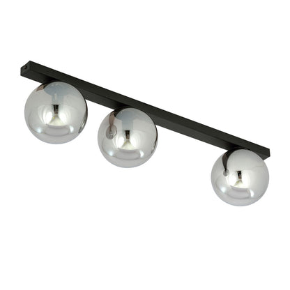 FIT 3 BLACK GRAFIT – Minimalistische plafondlamp met industriële flair