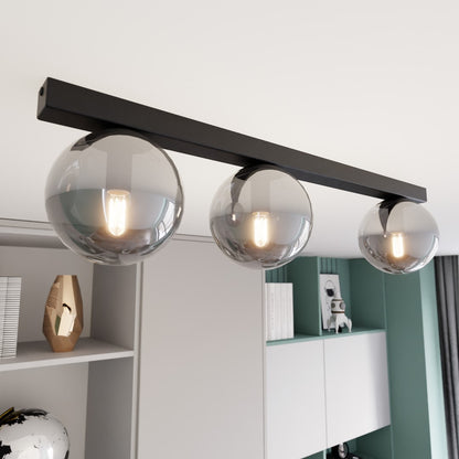 FIT 3 BLACK GRAFIT – Minimalistische plafondlamp met industriële flair