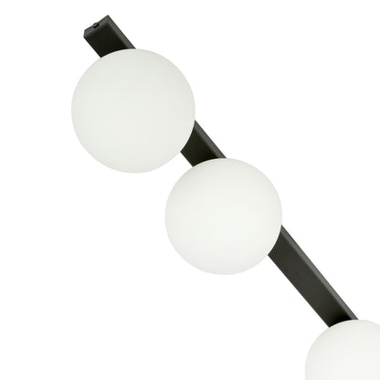 FIT 3 BLACK OPAL – Minimalistische plafondlamp met industriële uitstraling