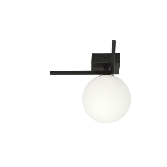 IMAGO 1G BLACK/OPAL – Industriële plafondlamp met karaktervolle uitstraling