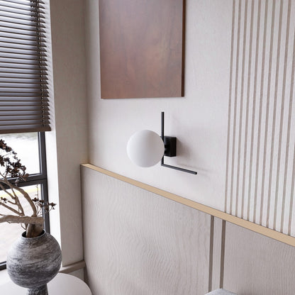 IMAGO 1G BLACK/OPAL – Industriële plafondlamp met karaktervolle uitstraling