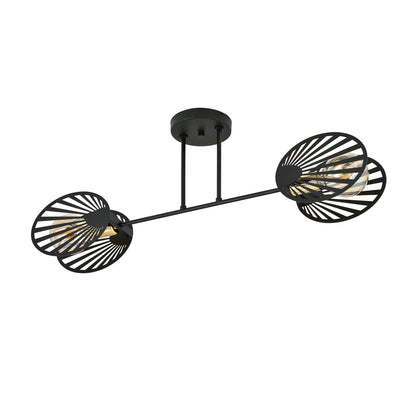 TALIA 2 – Luxueuze plafondlamp met gouden accenten voor een verfijnd interieurstatement