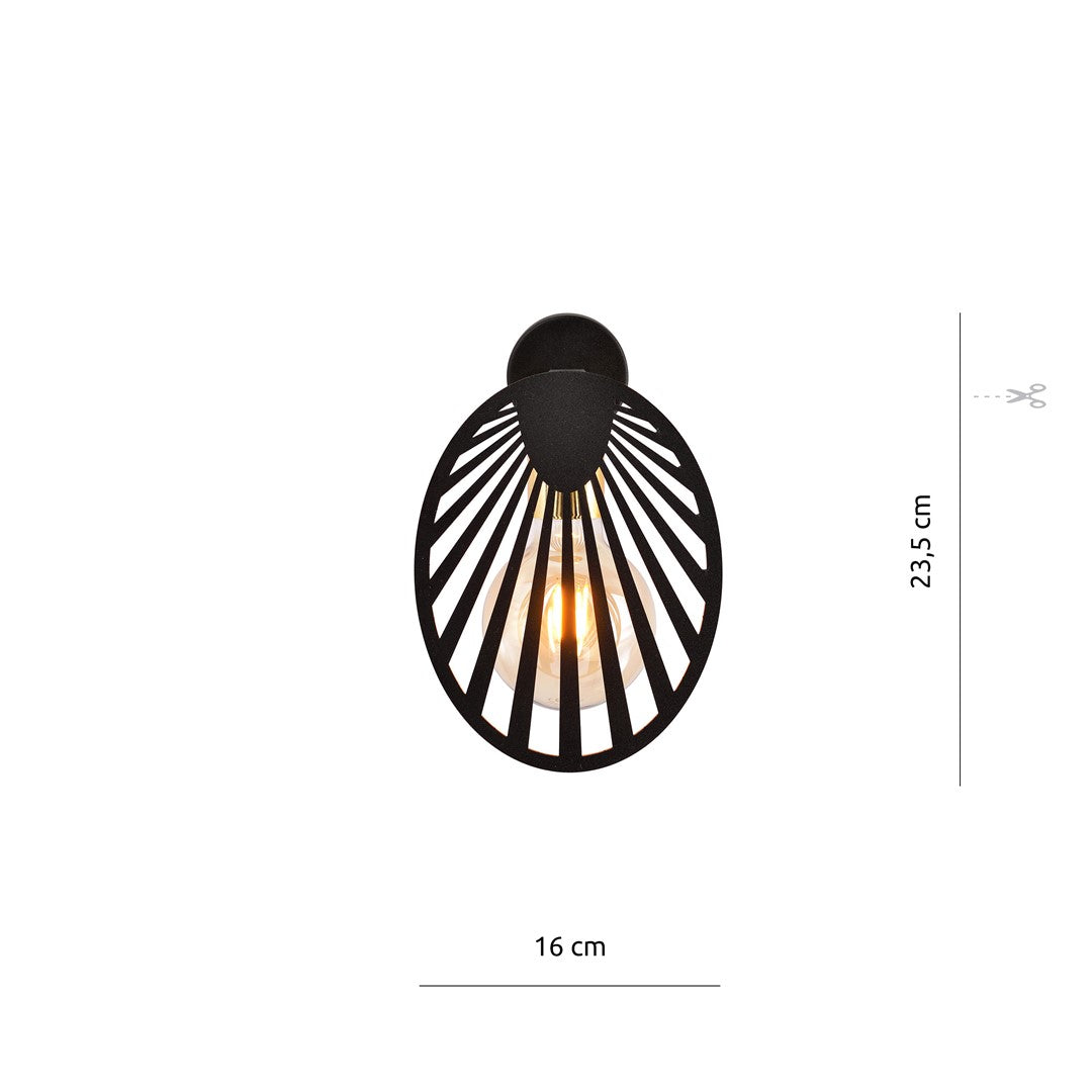 TALIA K1 – Luxe wandlamp met gouden accenten en stijlvol design