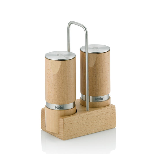 CRUET Kauri Zout- of Pepermolen – Elegant Beukenhout met Keramisch Mechanisme