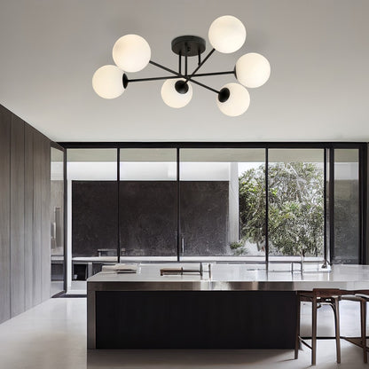 ROMA 6 – Strakke plafondlamp met modern karakter voor elk interieur