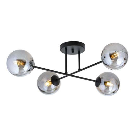 ROMA 4 – Minimalistische plafondlamp voor moderne elegantie en optimale verlichting