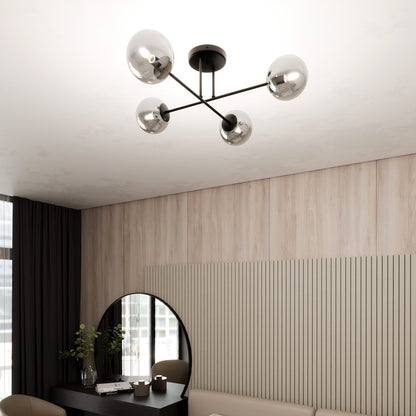 ROMA 4 – Minimalistische plafondlamp voor moderne elegantie en optimale verlichting