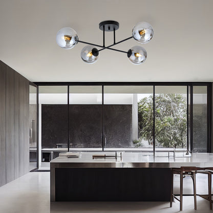 ROMA 4 – Minimalistische plafondlamp voor moderne elegantie en optimale verlichting