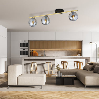 MONZA 3 – Minimalistische plafondlamp met elegante afwerking voor elk interieur