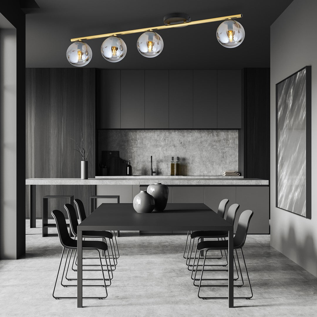 MONZA 4 – Minimalistische plafondlamp met moderne elegantie