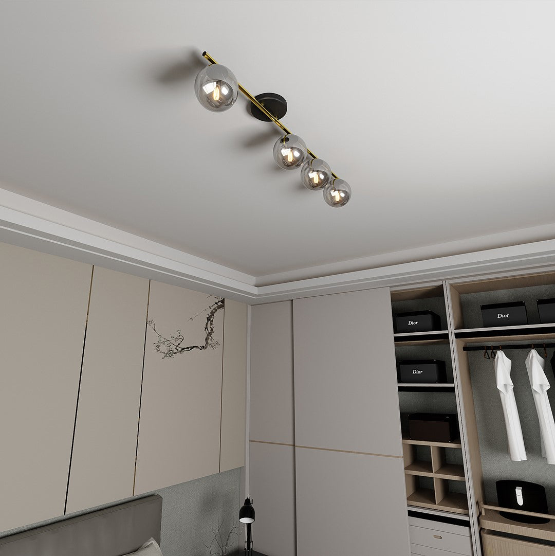 MONZA 4 – Minimalistische plafondlamp met moderne elegantie