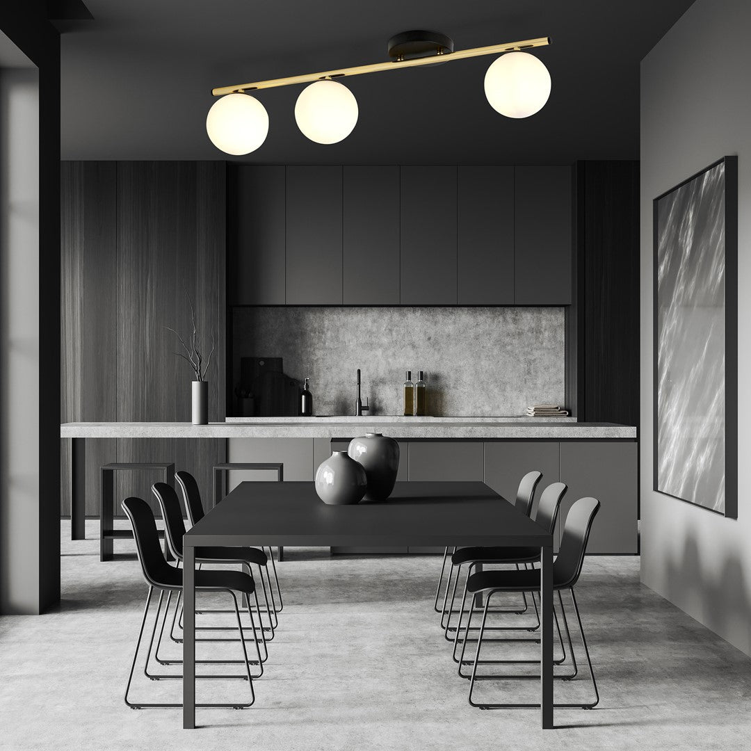 MONZA 3 – Minimalistische plafondlamp met stijlvolle uitstraling
