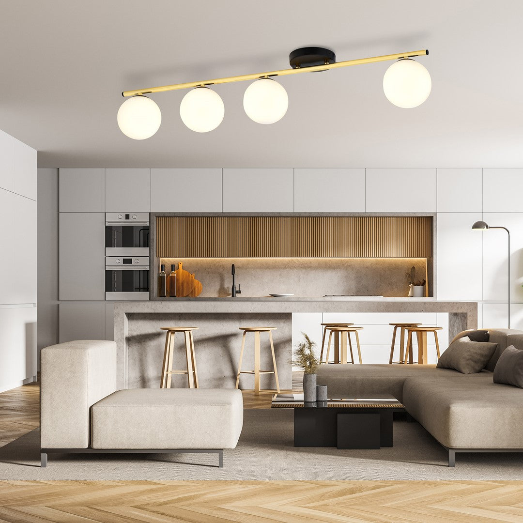 MONZA 4 – Minimalistische plafondlamp met verfijnde uitstraling