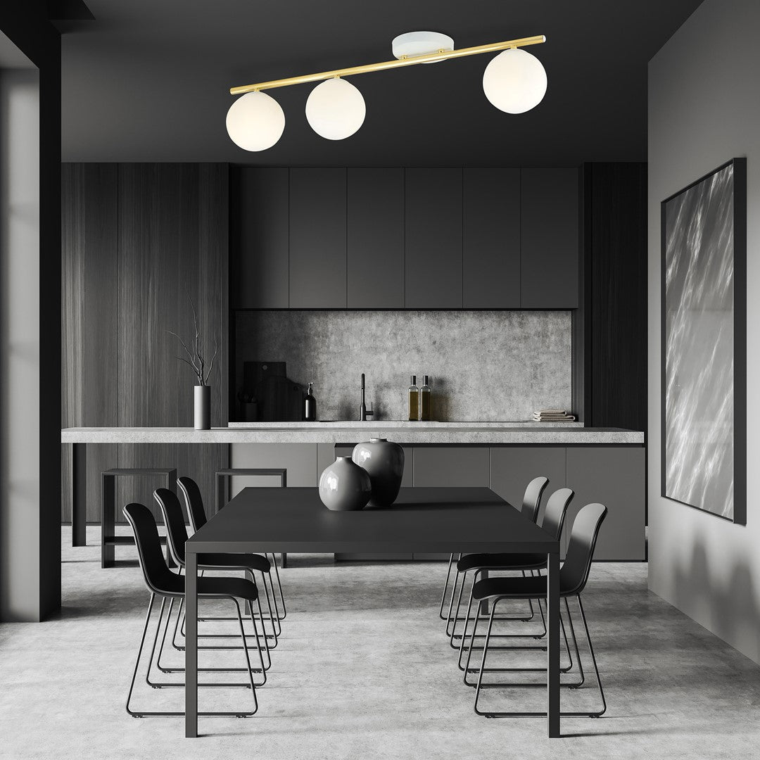 MONZA 3 – Minimalistische plafondlamp met stijlvolle elegantie