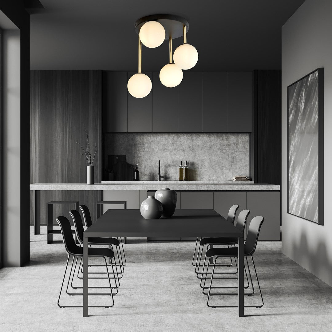 DOLCE 4 – Minimalistisch design met gouden accenten voor stijlvol wooncomfort